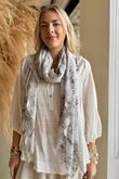 Laundry B Paisley Scarf Mono /5 